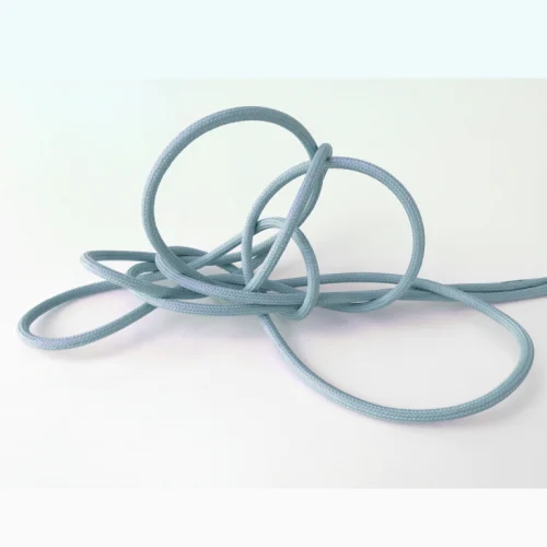 Cable Textil Azul Claro para Iluminación 3m