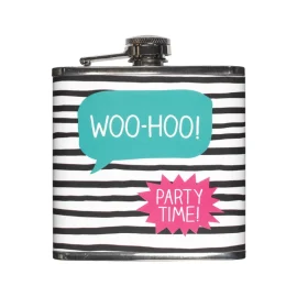 Petaca de Acero "Party Time"