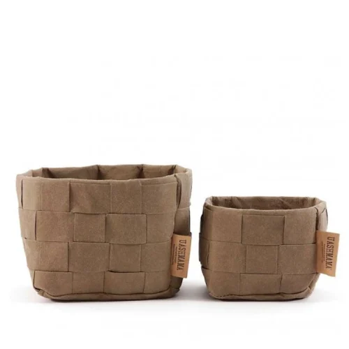 Paper Bag Trenzado "Oliva"