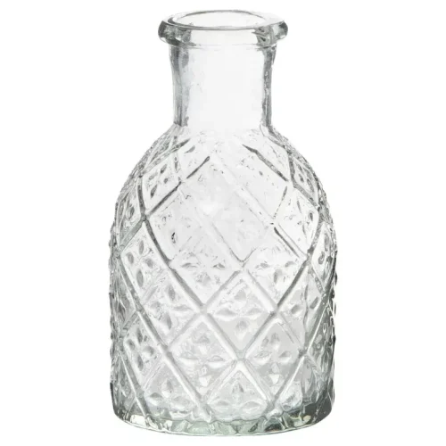 Mini botella cristal para velas