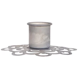 Mini Candelabro Flor de Metal