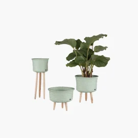 Macetero con Patas de Madera | Up Mid