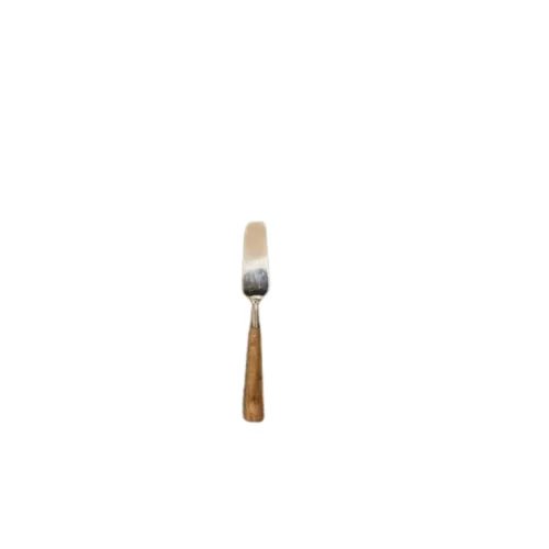 Cuchillo Queso Acacia y Acero