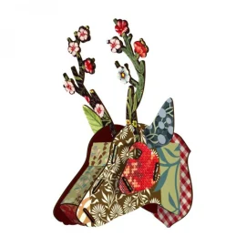 Ciervo "Flower Blow-Up"