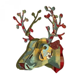 Ciervo Decorativo "Foliage"