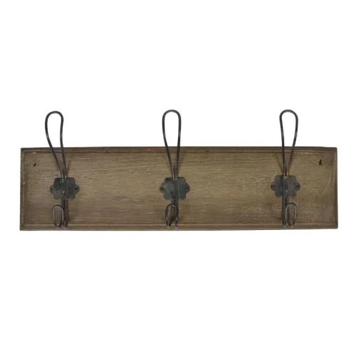 Perchero Madera 3 Ganchos