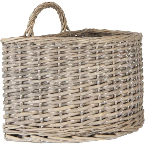 Cesta colgante con asa