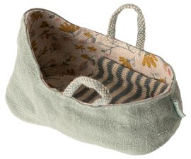 Mini Capazo de Tela Maileg - DUSTY GREEN