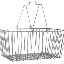 Cesta de Alambre Industrial "Shopping"
