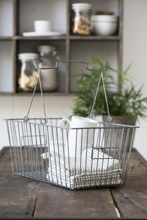 Cesta alambre "shopping" - Imagen 3