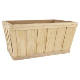 Cesta de Almacenaje de Madera