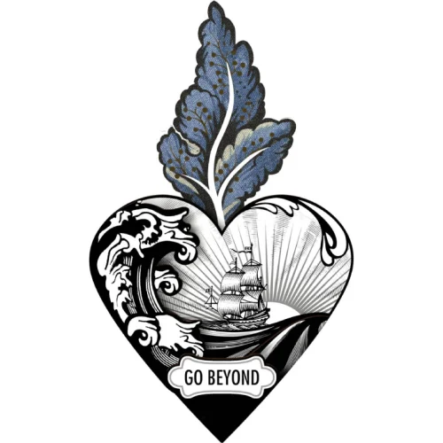 Corazón Decorativo "Go Beyond"