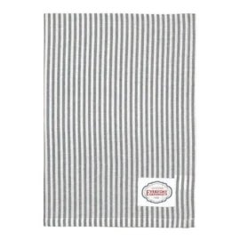 "Alice" Stripe Grey: Paño de Cocina