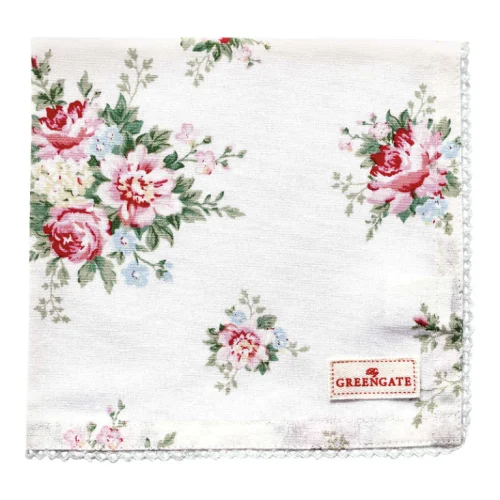 "Aurelia" White: Servilleta Algodón