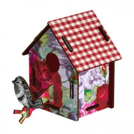 Casita de Pájaros "Enjoy the Crumbs"