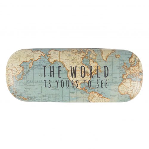 Funda Gafas Mapa Vintage