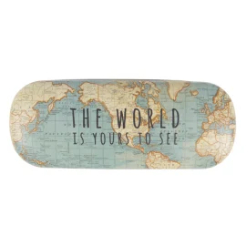 Funda Gafas Mapa Vintage