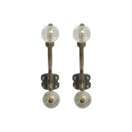 Percha Duka Metal/Cristal