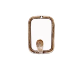 Percha Rectangular Latón "Tima"