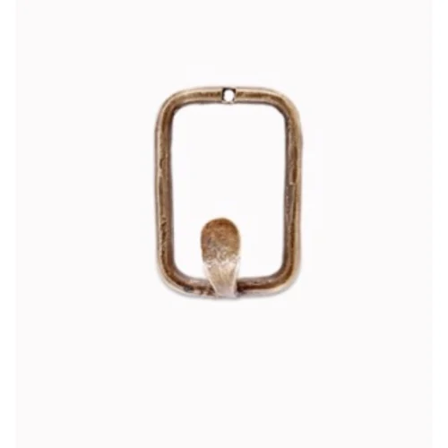 Percha Rectangular Latón "Tima"