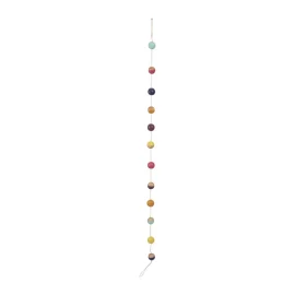 Guirnalda Bolas Multicolor Madera