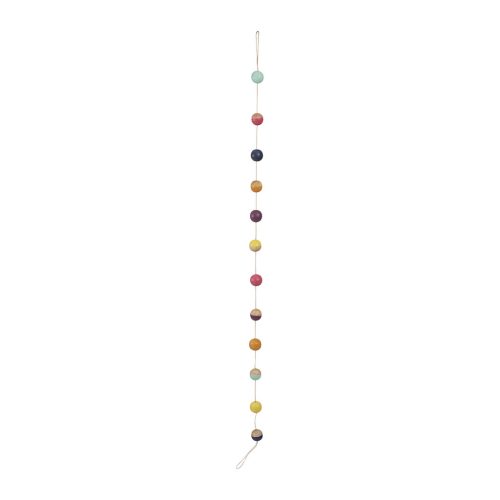 Guirnalda Bolas Multicolor Madera