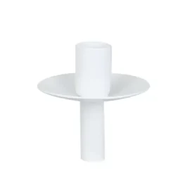Candelabro Metal Blanco