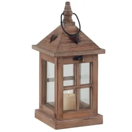 Farol Madera c/Corazones