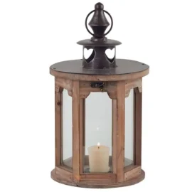 Farol Madera c/Corazones
