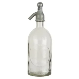 Botella Sifón Decorativo Antiguo