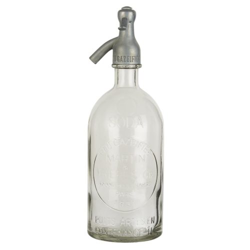 Botella Sifón Decorativo Antiguo