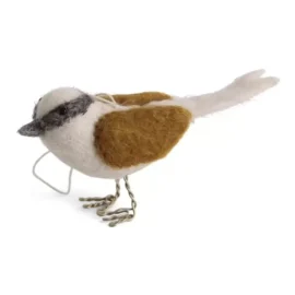 Pajarito Fieltro Marrón