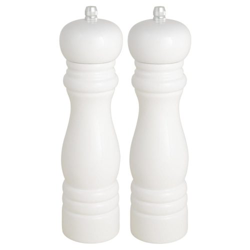 Molinillo Sal o Pimienta Madera Blanca
