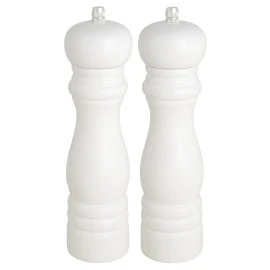 Molinillo Sal o Pimienta Madera Blanca