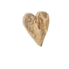 Corazón Madera Natural