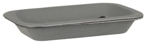 Jabonera Metal Esmaltado Gris - Imagen 4