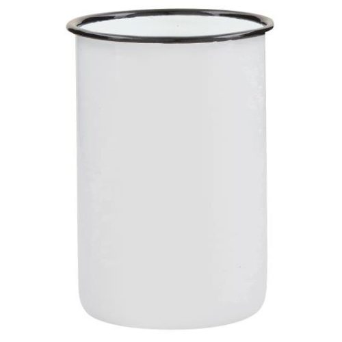 Cubilete Metal Blanco
