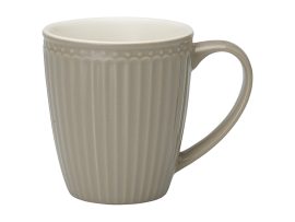 Alice: Mug Cerámica c/Asa (20 Colores Disponibles) - WARM GREY