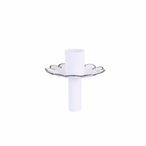 Candelabro para Botella Saga Blanco/Verde