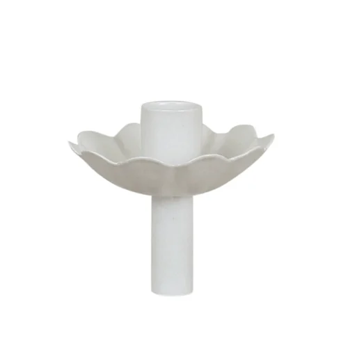 Candelabro para Botella "Ingrid" Blanco