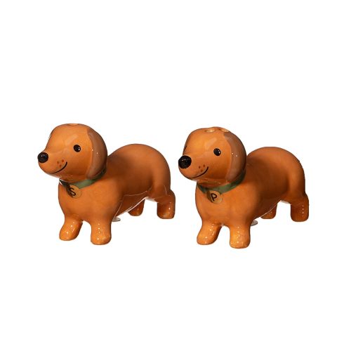 Salero y Pimentero Perro Salchicha
