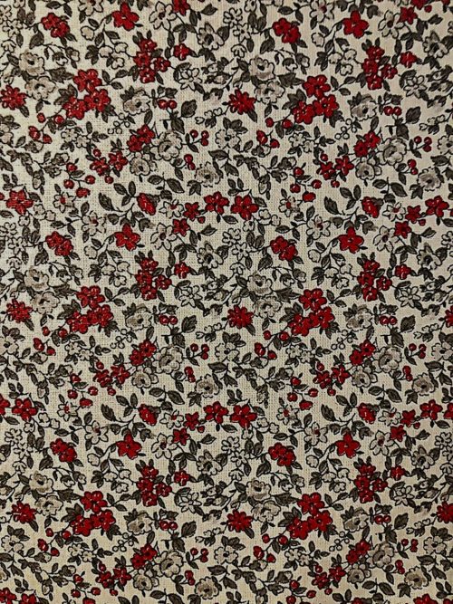 "Aix-en-Provence": Mantel Resinado Beige/Rojo - Imagen 2