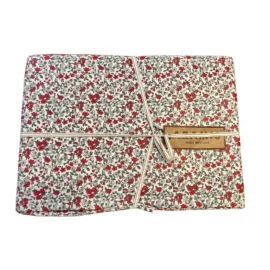 "Aix-en-Provence": Mantel Resinado Beige/Rojo