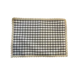 "Square Grey" Individual Resinado c/Puntilla
