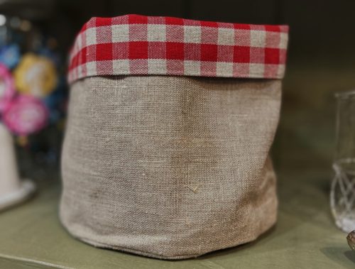 "Square Red" Panera Reversible Resinada - Imagen 4