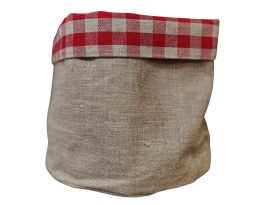 "Square Red" Panera Reversible Resinada - Small