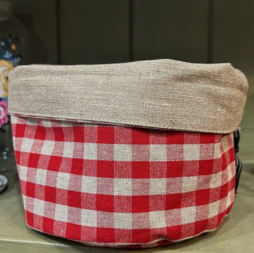 "Square Red" Panera Reversible Resinada - Imagen 3