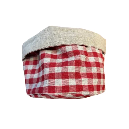 "Square Red" Panera Reversible Resinada - Imagen 2