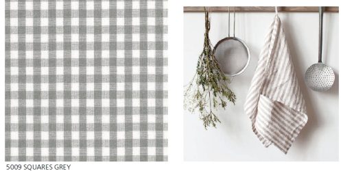 "Square Grey" Mantel Resinado c/Puntilla - Imagen 6