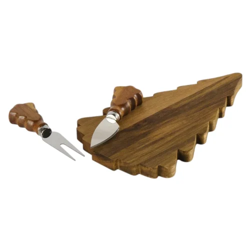 Tabla de Quesos Abeto + 2 Cuchillos